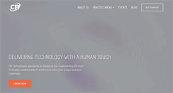 Desktop Screenshot of cbtechinc.com